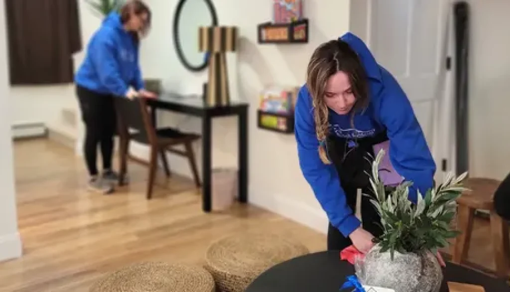 Residential cleaning services